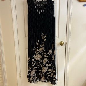 Long see through dress for swimsuits